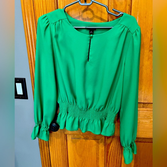 Ann Taylor Tops - Ann Taylor green ladies blouse/top- size medium